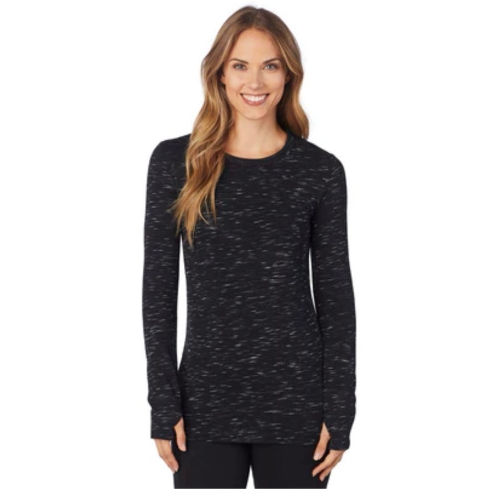 Comfortwear Long Sleeve Tunic by cuddle duds with thumb hole cuff women’s size S